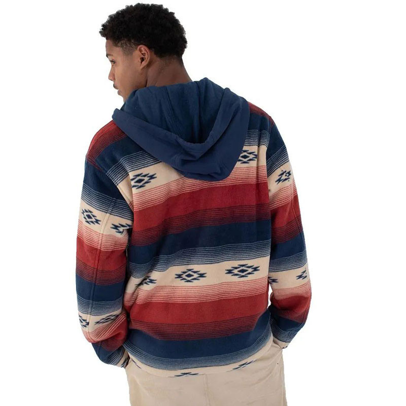 Chaqueta Hurley: Easy Rider Hooded Sherpa (Nightforce)