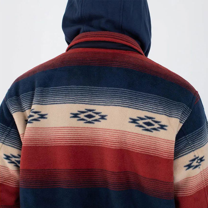 Chaqueta Hurley: Easy Rider Hooded Sherpa (Nightforce)