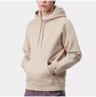 Sudadera Carhartt WIP: Hooded Chase Sweat (Fleur De Sel Gold)