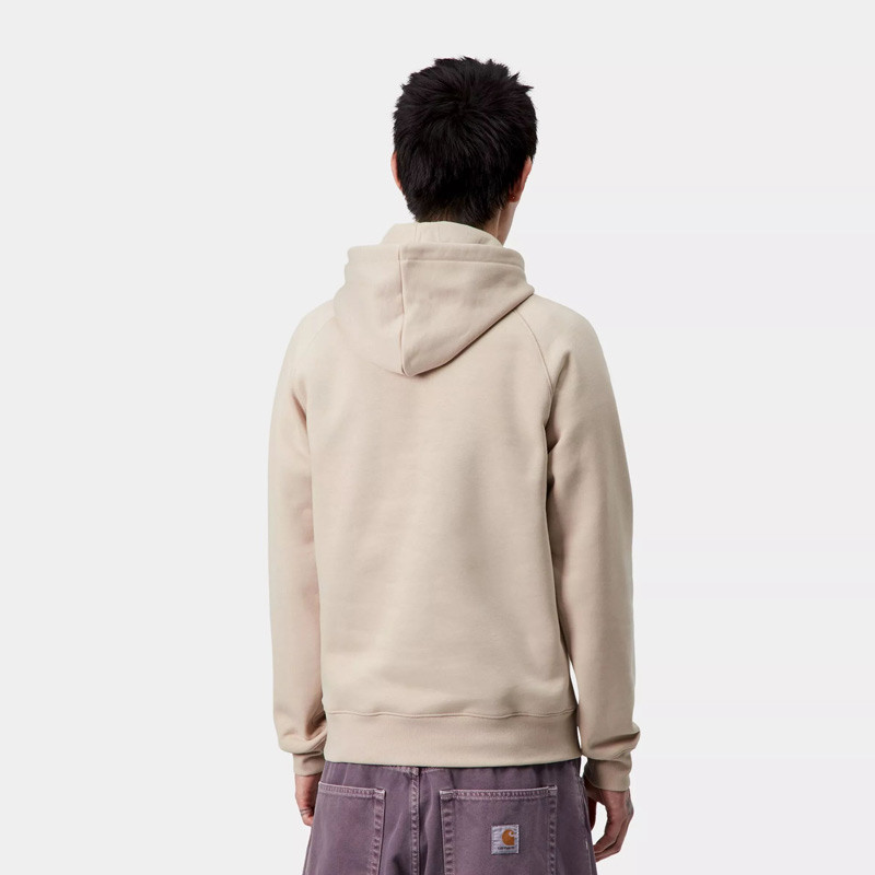 Sudadera Carhartt WIP: Hooded Chase Sweat (Fleur De Sel Gold)