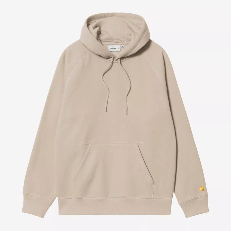 Sudadera Carhartt WIP: Hooded Chase Sweat (Fleur De Sel Gold)
