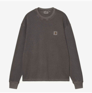 Camiseta Carhartt WIP: LS Vista Waffle T Shirt (Black)