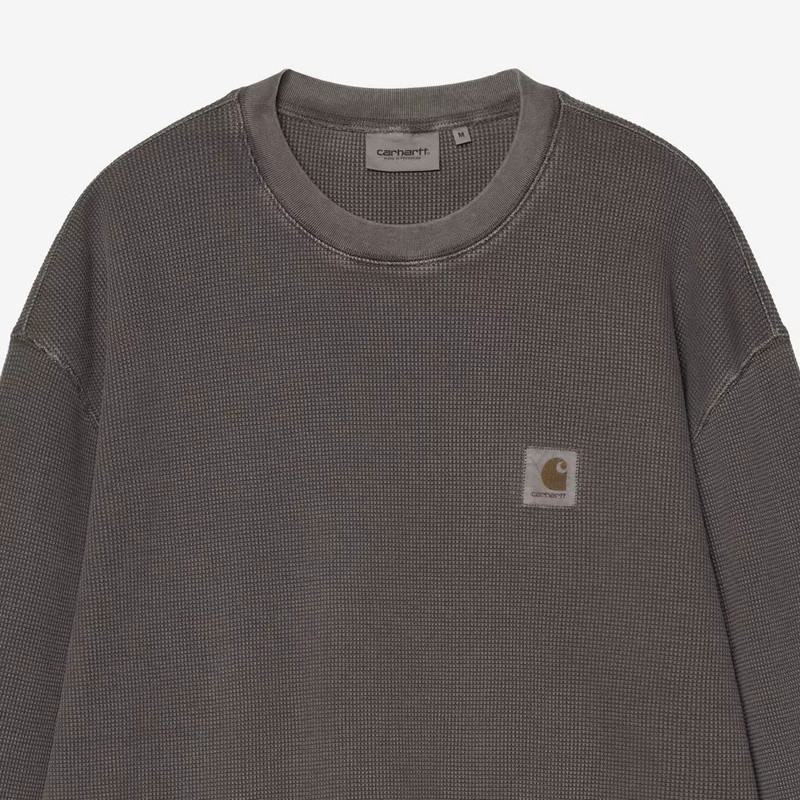 Camiseta Carhartt WIP: LS Vista Waffle T Shirt (Black)