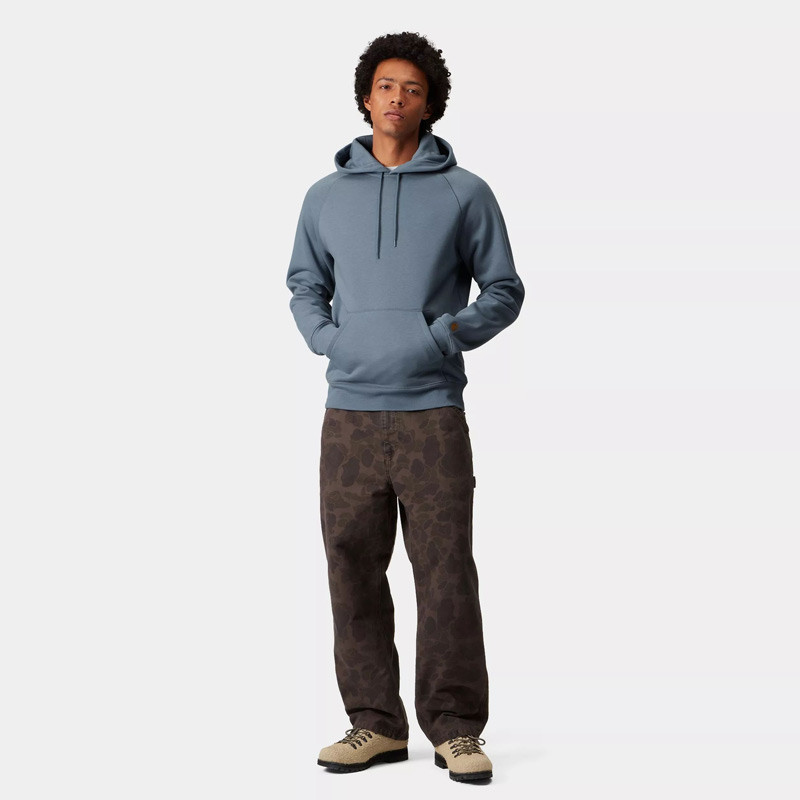 Sudadera Carhartt WIP: Hooded Chase Sweat (Angelite Gold)