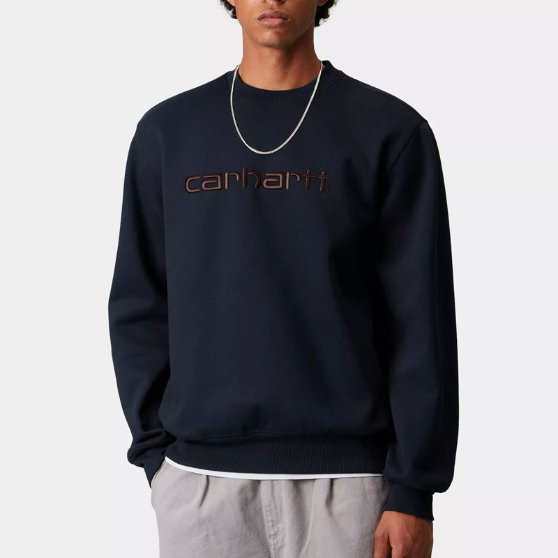 Sudadera Carhartt WIP: Carhartt Sweat (Deep Night Palisander)