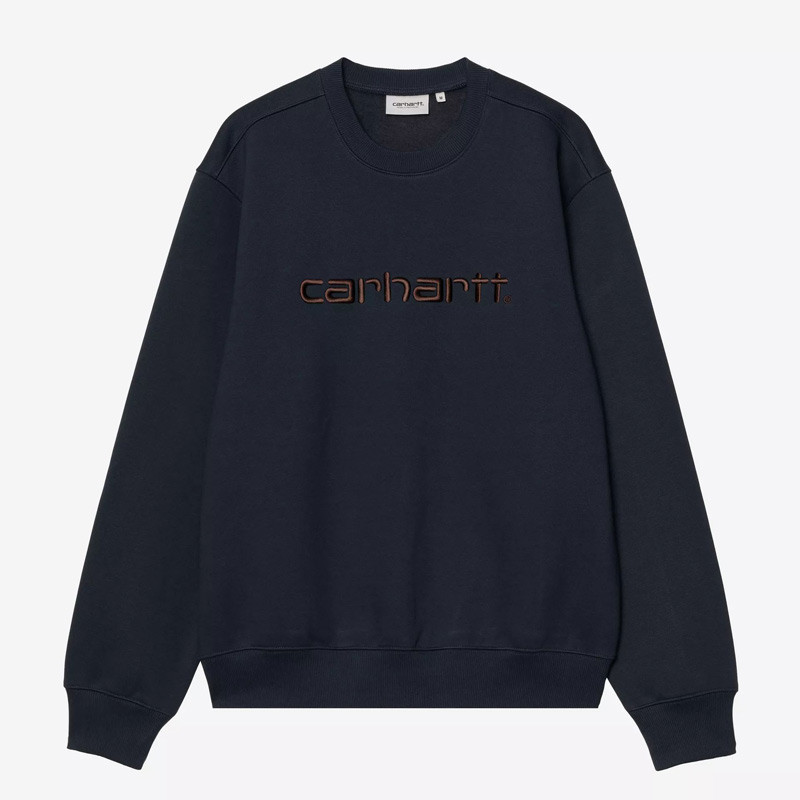 Sudadera Carhartt WIP: Carhartt Sweat (Deep Night Palisander)