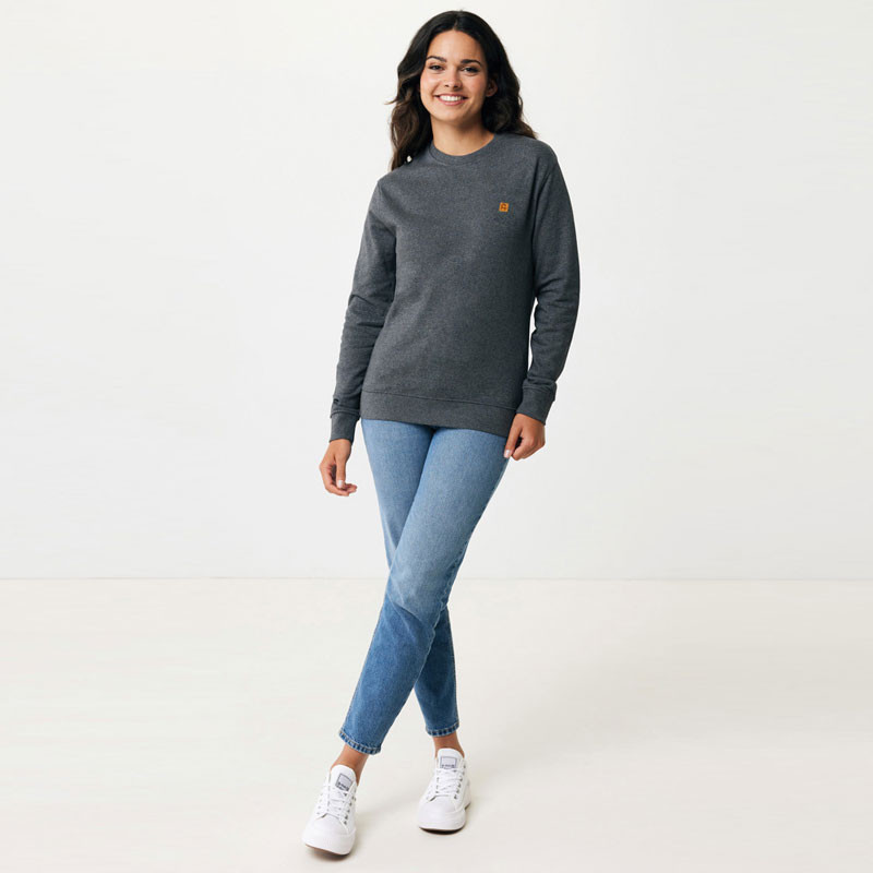 Sudadera Atlas: Okendo Crew (Heather Anthracite)