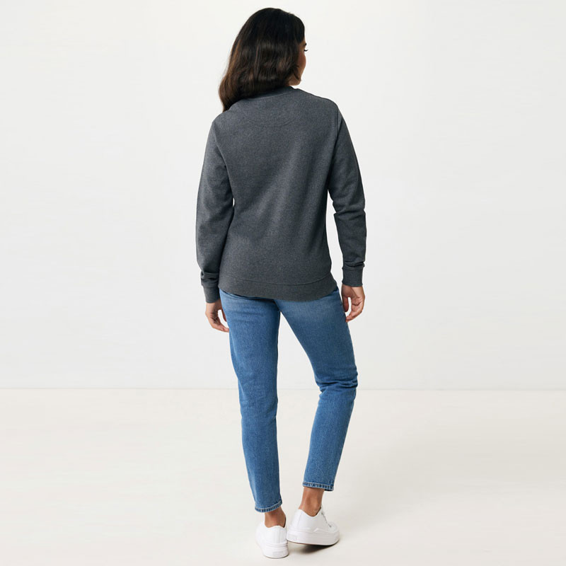 Sudadera Atlas: Okendo Crew (Heather Anthracite)