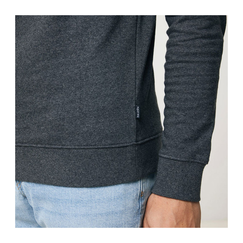 Sudadera Atlas: Okendo Crew (Heather Anthracite)