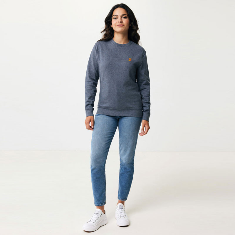 Sudadera Atlas: Okendo Crew (Heather Navy)