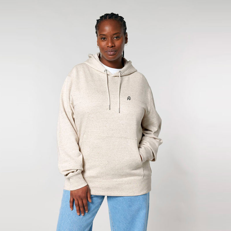 Sudadera Atlas: Itsas & Mendi Hood 2.0 (Eco Heather)