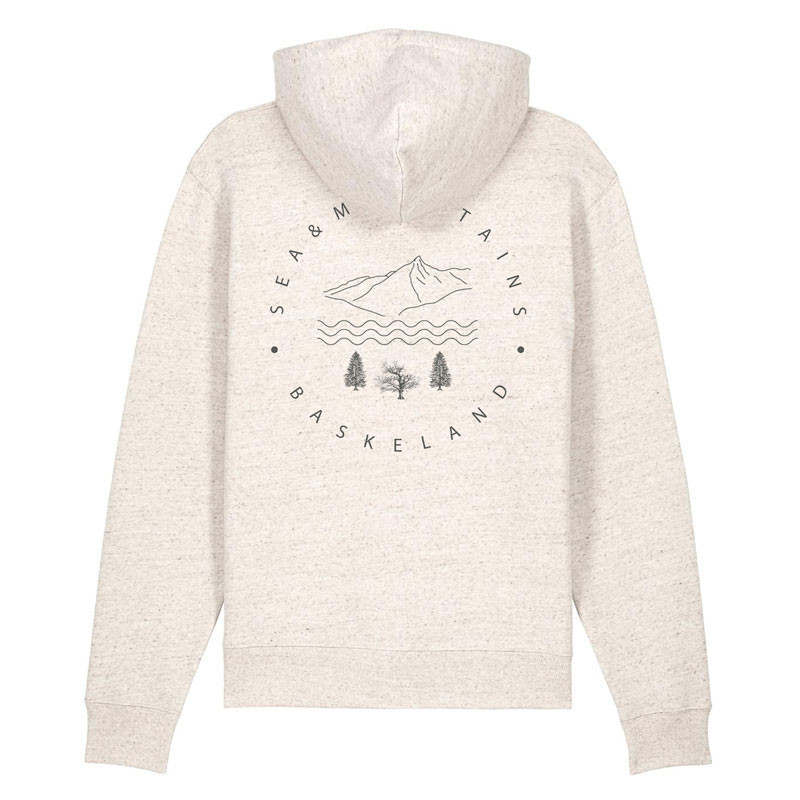 Sudadera Atlas: Itsas & Mendi Hood 2.0 (Eco Heather)