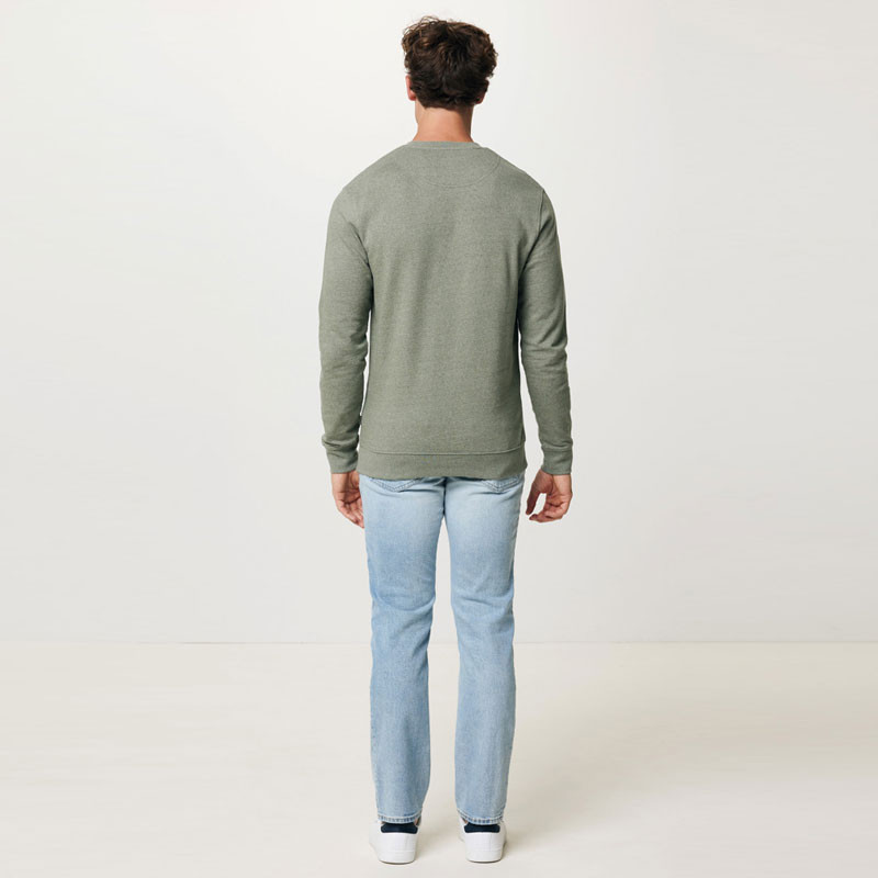 Sudadera Atlas: Okendo Crew (Heather Green)