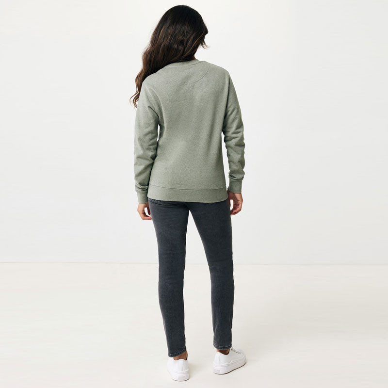 Sudadera Atlas: Okendo Crew (Heather Green)