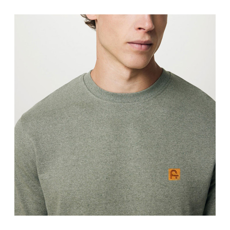 Sudadera Atlas: Okendo Crew (Heather Green)