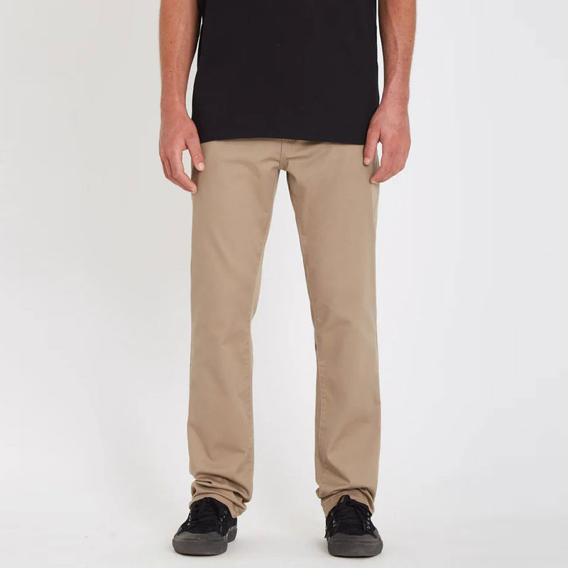 Pantalón Volcom: Frickin Modern Stret (Khaki)