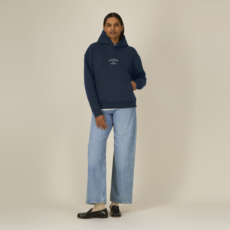 Sudadera Atlas: The Earth Boxy Hood (Navy)
