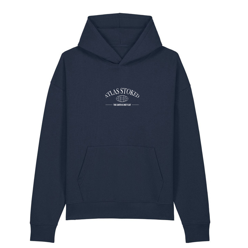 Sudadera Atlas: The Earth Boxy Hood (Navy)