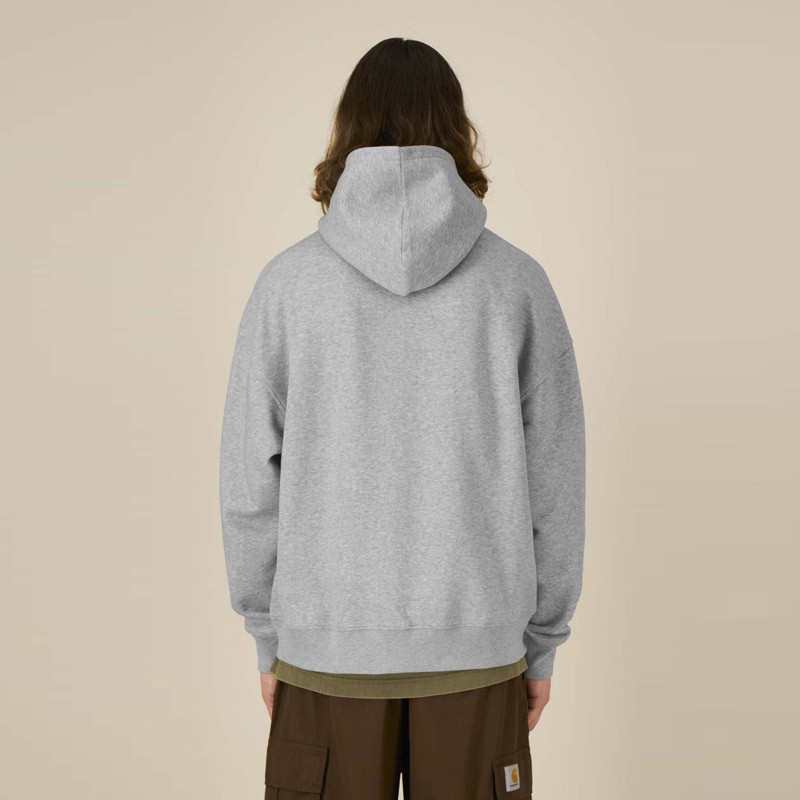 Sudadera Atlas: Roka Boxy Hood (Heather Grey)