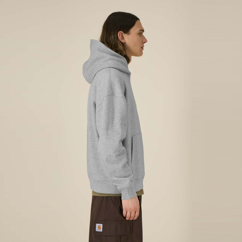 Sudadera Atlas: Roka Boxy Hood (Heather Grey)