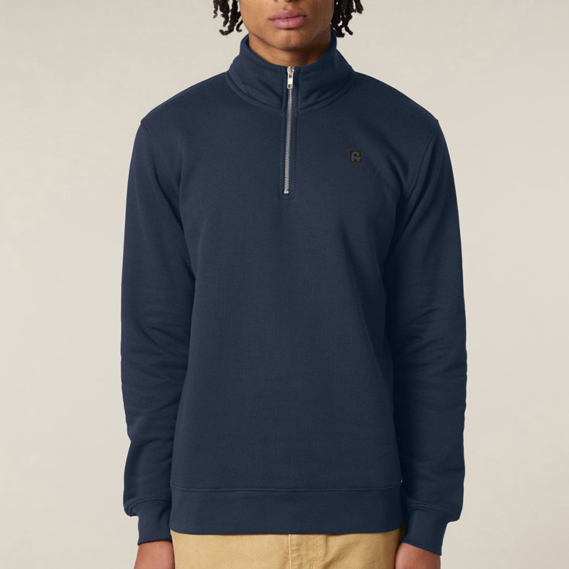 Sudadera Atlas: Roka Half Zip (French Navy)