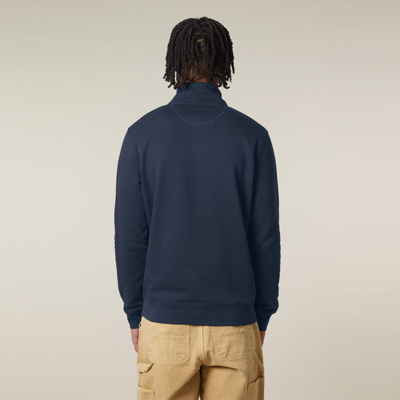 Sudadera Atlas: Roka Half Zip (French Navy)