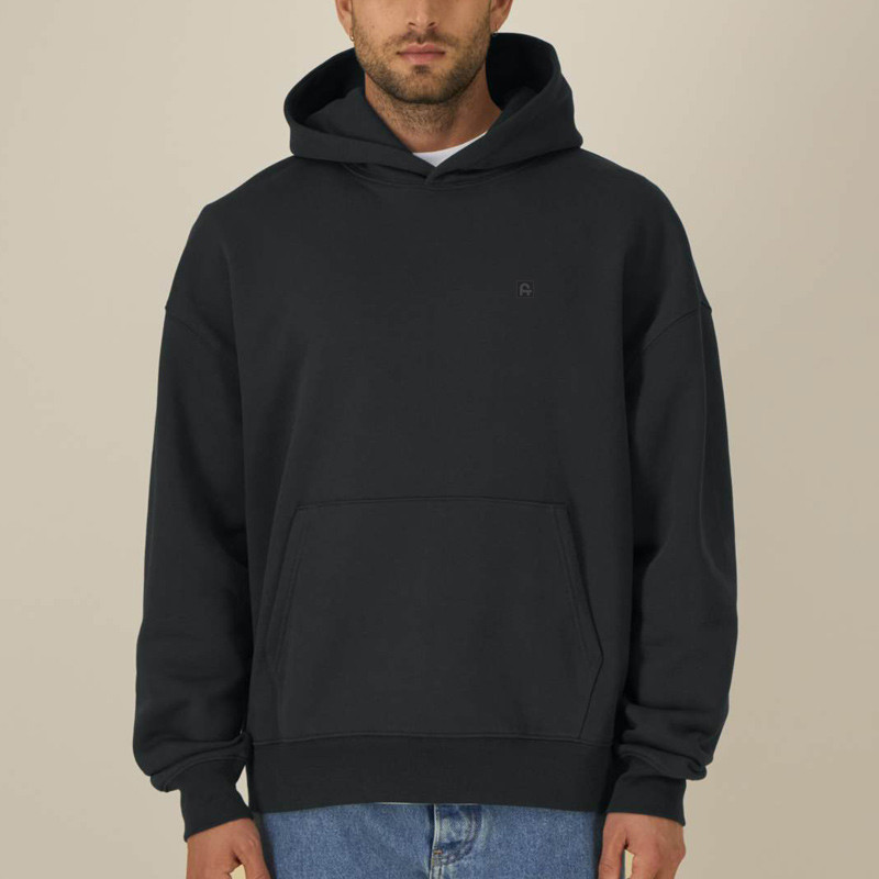 Sudadera Atlas: Roka Boxy Hood (Black)