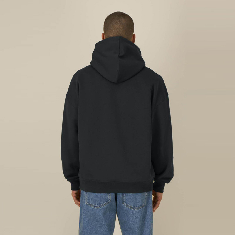Sudadera Atlas: Roka Boxy Hood (Black)