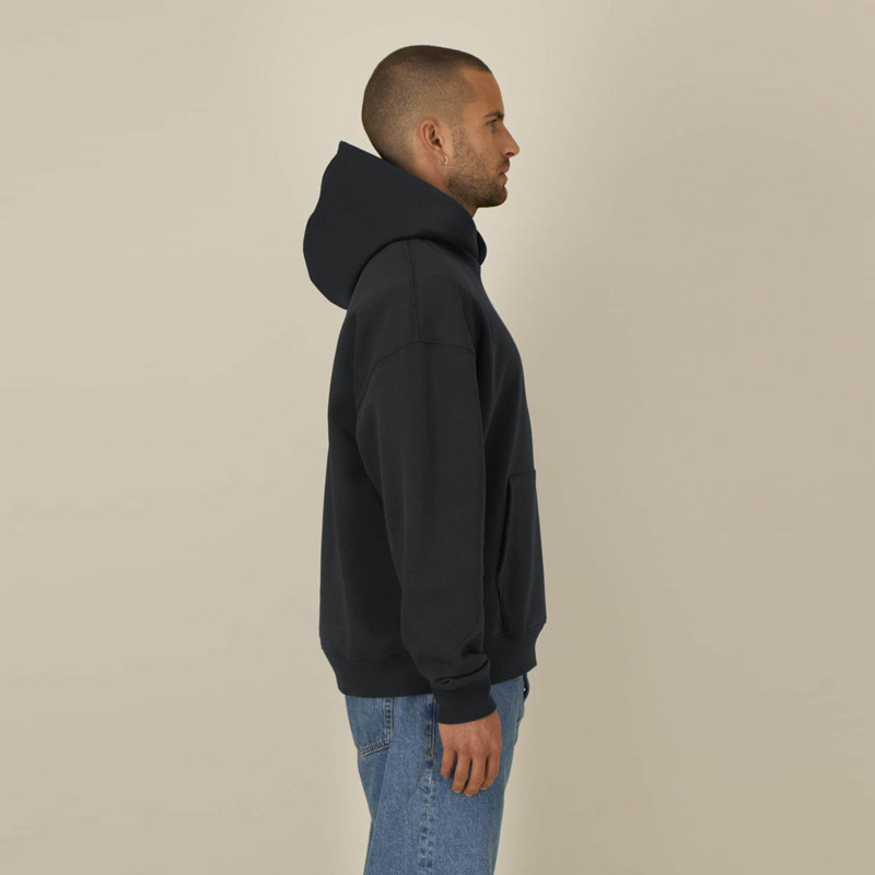 Sudadera Atlas: Roka Boxy Hood (Black)