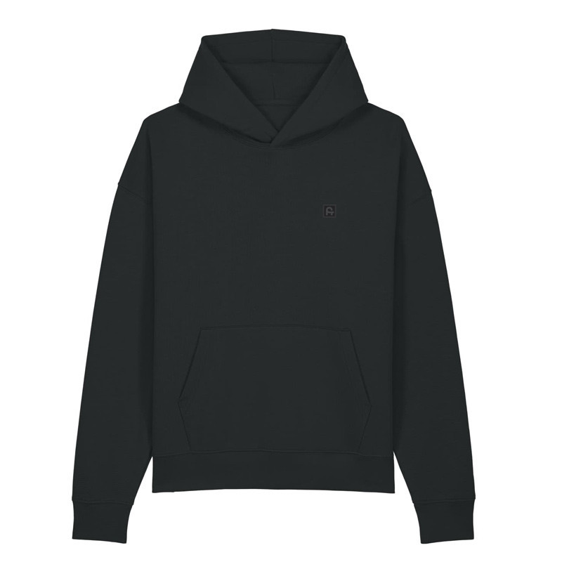 Sudadera Atlas: Roka Boxy Hood (Black)