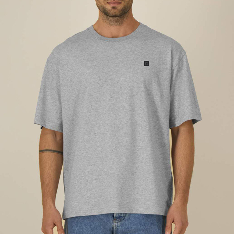 Camiseta Atlas: Roka Boxy Tee (Heather Grey)