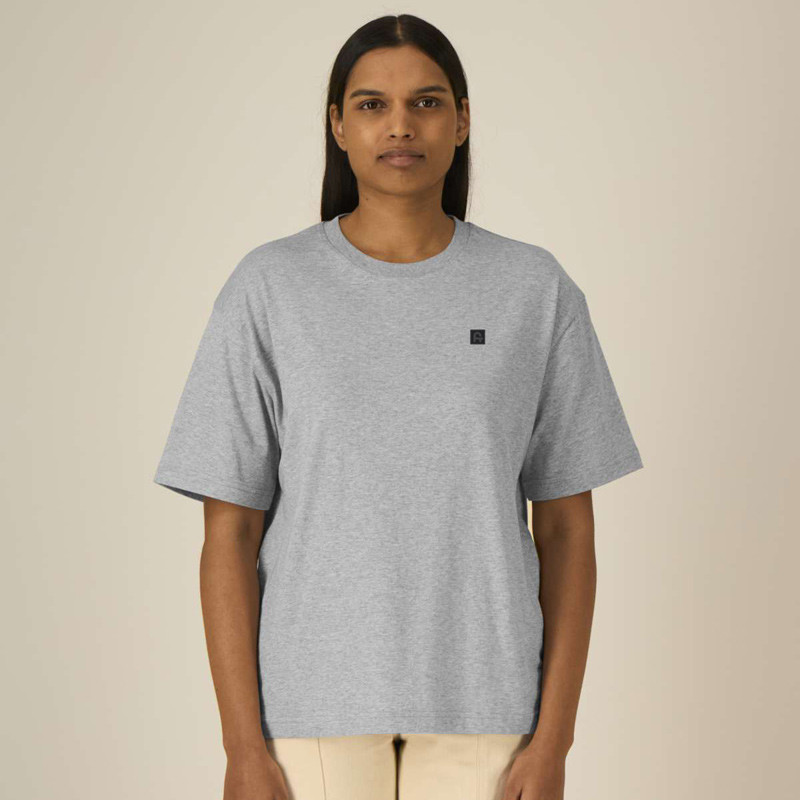 Camiseta Atlas: Roka Boxy Tee (Heather Grey)
