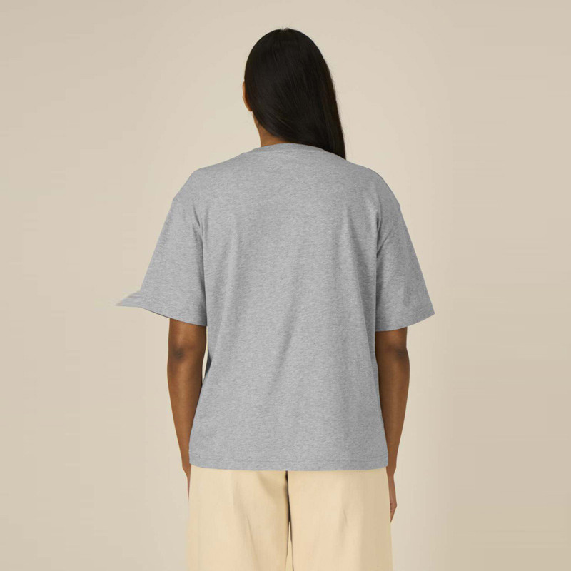 Camiseta Atlas: Roka Boxy Tee (Heather Grey)
