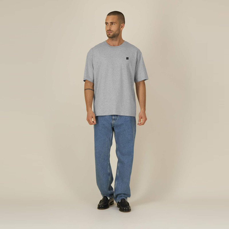 Camiseta Atlas: Roka Boxy Tee (Heather Grey)
