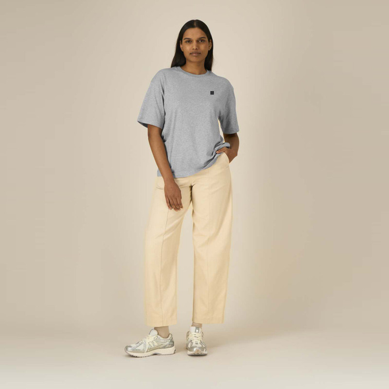 Camiseta Atlas: Roka Boxy Tee (Heather Grey)