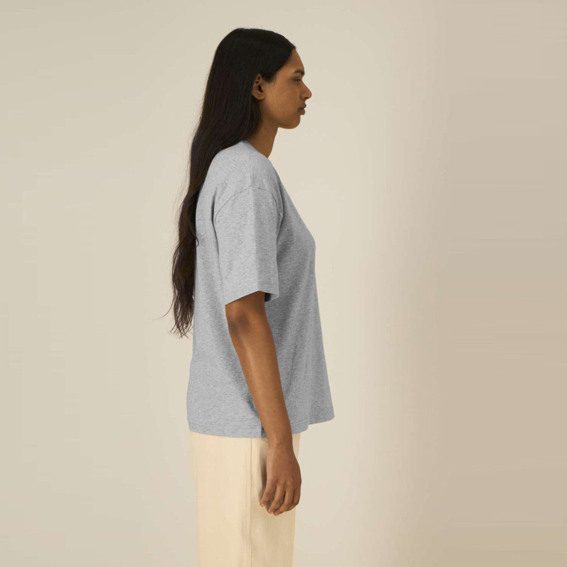 Camiseta Atlas: Roka Boxy Tee (Heather Grey)