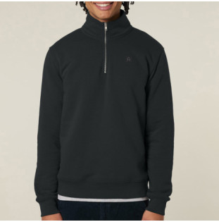 Sudadera Atlas: Roka Half Zip (Black)