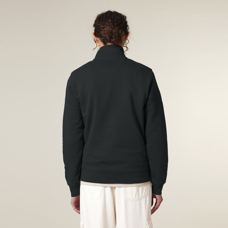 Sudadera Atlas: Roka Half Zip (Black)