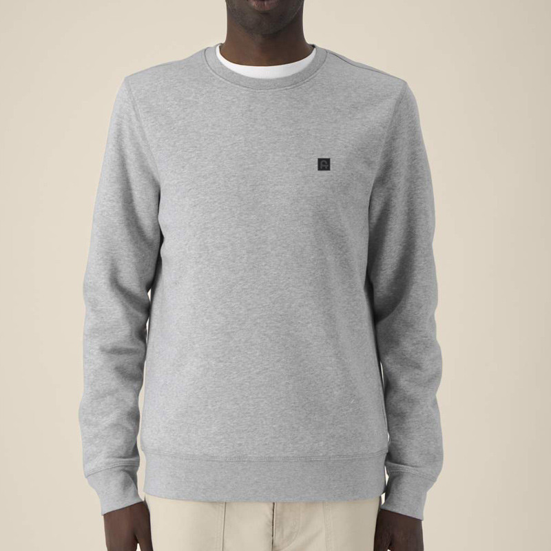 Sudadera Atlas: Roka Crew (Heather Grey)