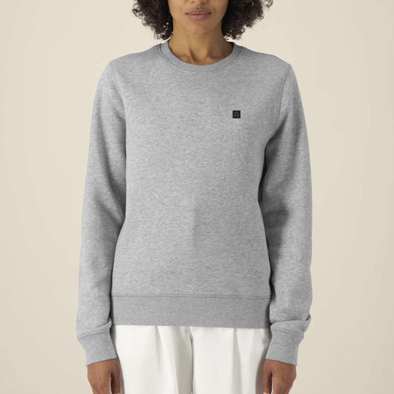 Sudadera Atlas: Roka Crew (Heather Grey)