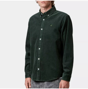 Camisa Carhartt WIP: LS Madison Cord Shirt (Sycamore Tree)