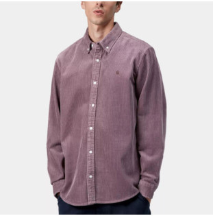 Camisa Carhartt WIP: LS Madison Cord Shirt (Phlox Phlox)