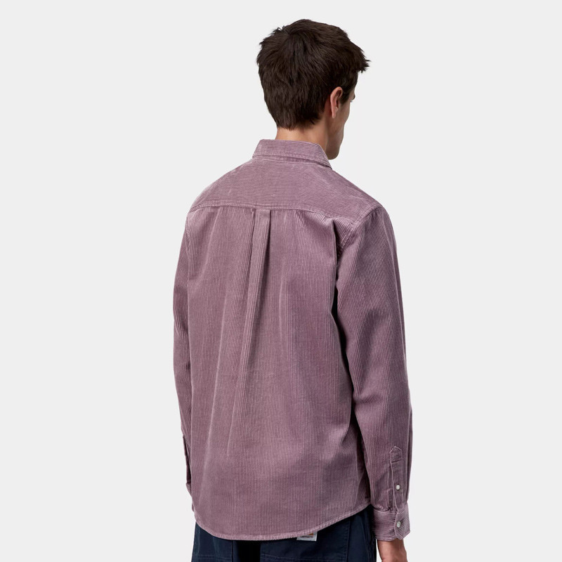 Camisa Carhartt WIP: LS Madison Cord Shirt (Phlox Phlox)