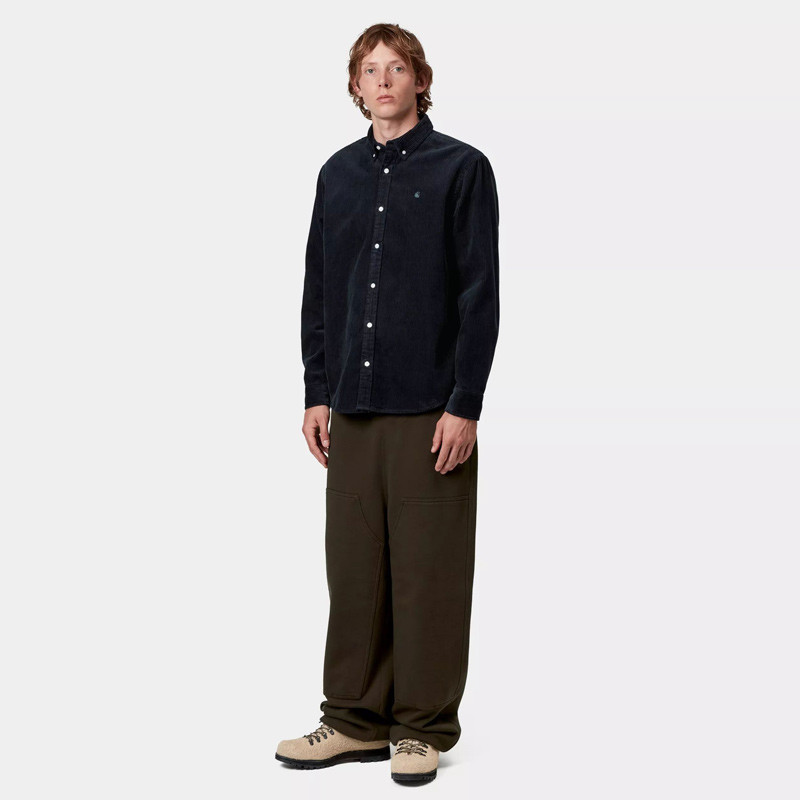 Camisa Carhartt WIP: LS Madison Cord Shirt (Dark Navy)