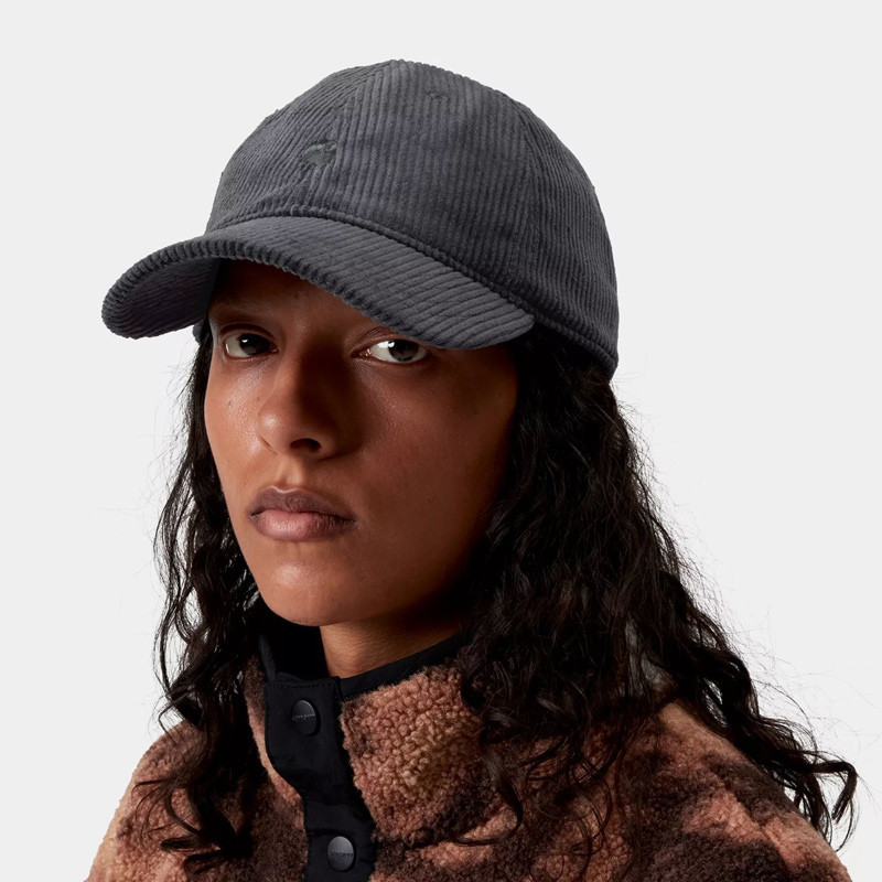 Gorra Carhartt WIP: Harlem Cap (Graphite Graphite)
