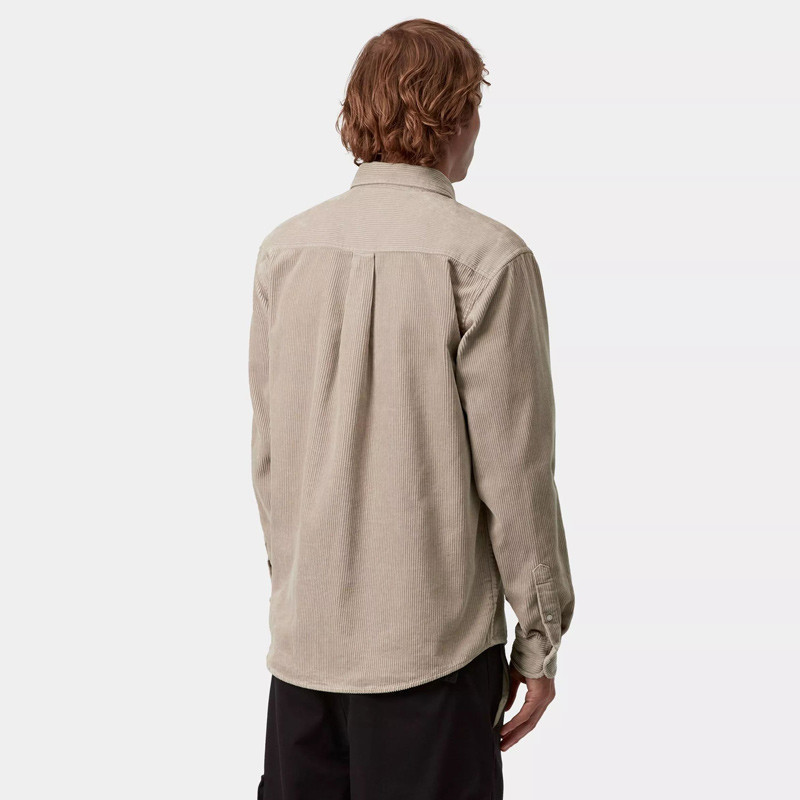 Camisa Carhartt WIP: LS Madison Cord Shirt (Wall Wall)