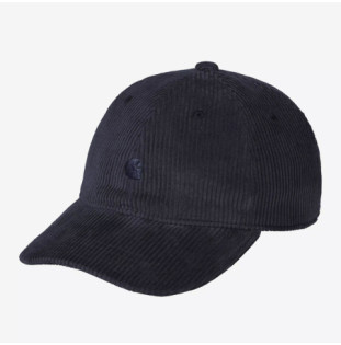 Gorra Carhartt WIP: Harlem Cap (Dark Navy Dark Navy)