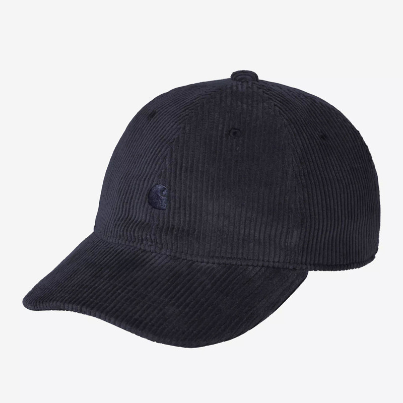 Gorra Carhartt WIP: Harlem Cap (Dark Navy Dark Navy)