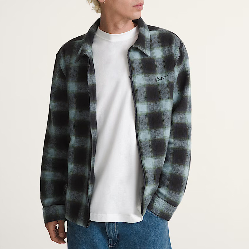 Chaqueta Vans: Crestmont Plaid Shacket (Parisian Night)