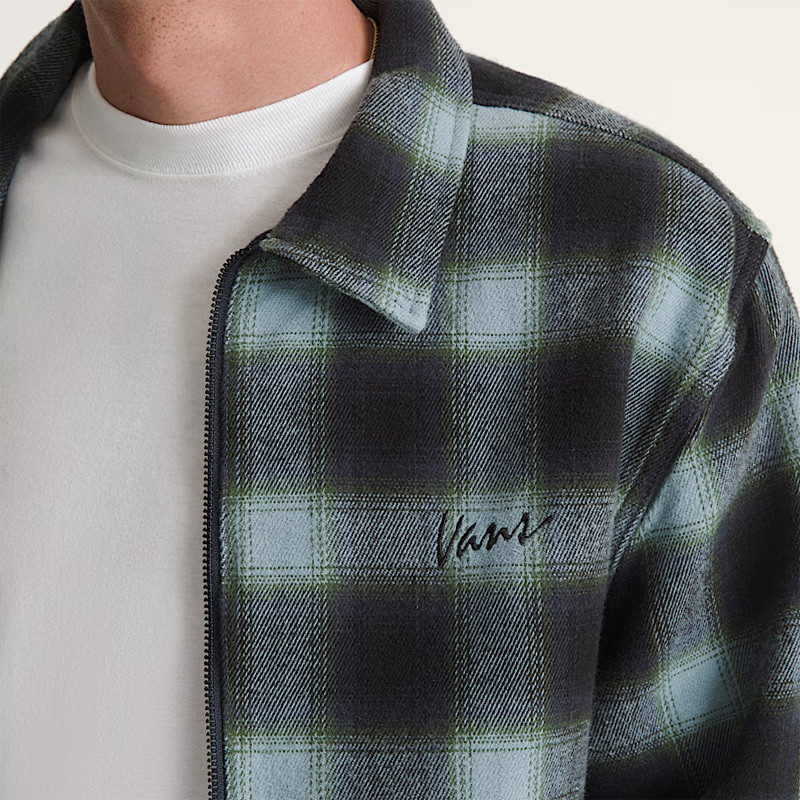 Chaqueta Vans: Crestmont Plaid Shacket (Parisian Night)